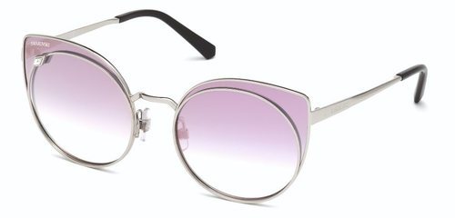 Gafas de sol con cristales morados de la nueva colección AW 18 de Swarovski