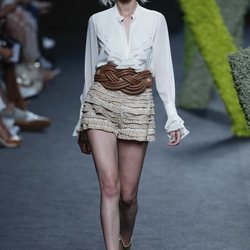 Conjunto de volantes de Teresa Helbig en Madrid Fashion Week primavera/verano 2019