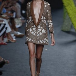 Mini vestido de Teresa Helbig en Madrid Fashion Week primavera/verano 2019