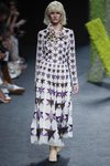 Vestido estampado de Teresa Helbig en Madrid Fashion Week primavera/verano 2019