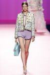 Chaqueta estampada de María Escoté en Madrid Fashion Week primavera/verano 2019
