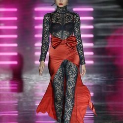 Mono de encaje de Andrés Sardá en Madrid Fashion Week primavera/verano 2019