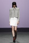 Chaqueta de cuadros de Roberto Torretta en Madrid Fashion Week primavera/verano 2019