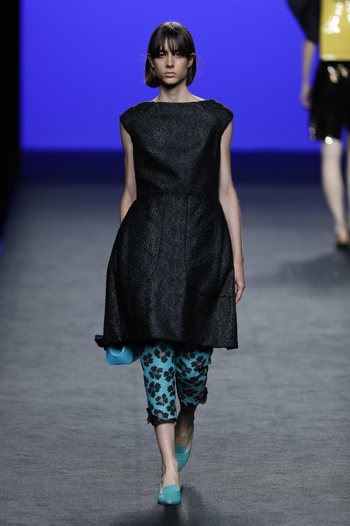 Vestido globo de Devota&Lomba en Madrid Fashion Week primavera/verano 2019