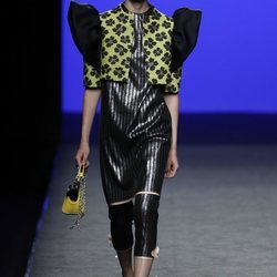Chaquetilla estampada de Devota&Lomba en Madrid Fashion Week primavera/verano 2019