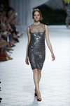 Vestido de lentejuelas de Jorge Vázquez primavera/verano 2019 en la Madrid Fashion Week