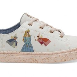 Zapatillas de niña de La Bella Durmiente de Disney x Toms 2018