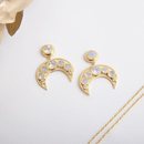 Pendientes con forma de semiluna de Tabita Jewels 2018