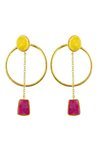 Pendientes Wish dorados de la firma Tabita Jewels 2018