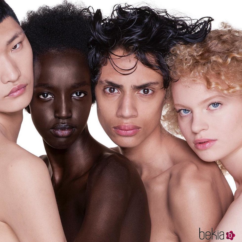 Modelos de la nueva campaña de Benetton 2018