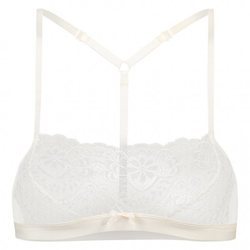 Sujetador blanco de la nueva colección otoño/invierno 2018/2019 de lencería nupcial de Hunkemöller