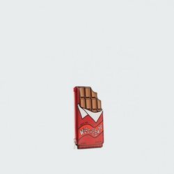 Monedero tableta de chocolate de la nueva colección de accesorios de Pull and Bear 2018