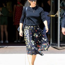 Jennifer Garner con una falda de flores en Los Ángeles 2018