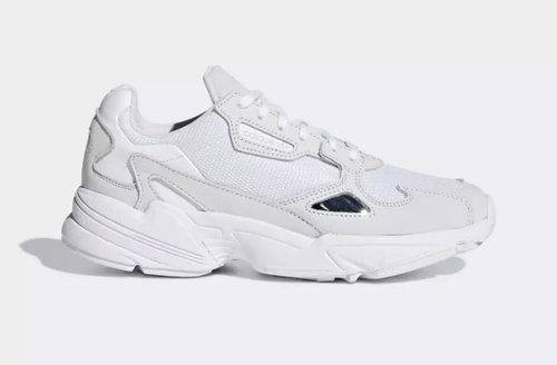 Zapatilla blanca de la colección 'Falcon' de adidas Originals