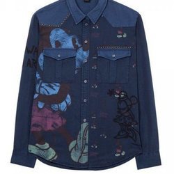 Camisa vaquera de Mickey Mouse de la colección otoño/invierno 2018/2019 de Desigual