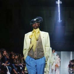 Abrigo masculino de Marc Jacobs primavera 2019 en la New York Fashion Week