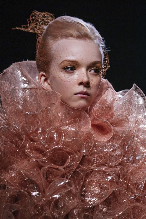 Cuello de volantes de Marc Jacobs primavera 2019 en la New York Fashion Week