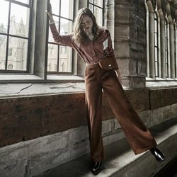 Pantalón de pana de la colección otoño/invierno 2018/2019 de Stradivarius