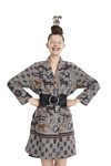 Abrigo estampado de la colección otoño/invierno 2018/2019 de Desigual