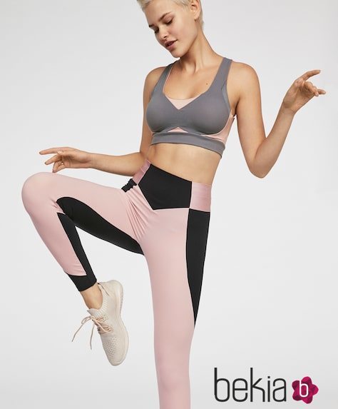 Leggings compresivos de la colección sport otoño/invierno 2018/2019 de Oysho