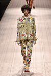 Total look floral de Dolce&Gabbana primavera/verano 2019 en la Milán Fashion Week
