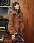 Abrigo de pelo de la colección otoño/invierno 2018/2019 de Stradivarius