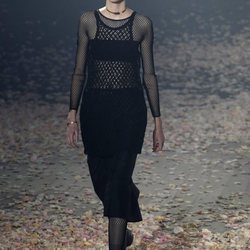 Mallas y top negro de Dior primavera/verano 2019 en la Paris Fashion Week