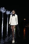 Blazer de vestido de Saint Laurent primavera/verano 2019 en la Paris Fashion Week