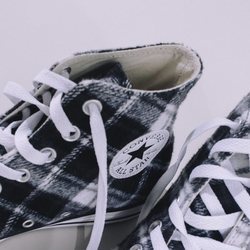 Converse de lana de la colección cápsula de Bershka