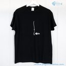 Camiseta negra de hombre de la firma española Pequeña Moma 2018