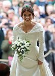 Parte delantera del vestido de la Princesa Eugenia de York 2018