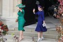 Sarah Ferguson y Beatriz de York en la boda de Eugenia de York y Jack Brooksbank 2018