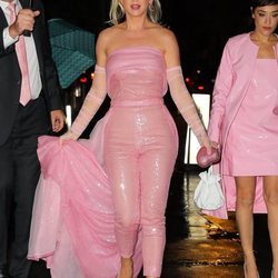 Katy Perry vestida de chicle en la gala FFany