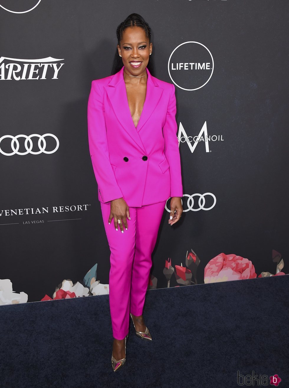 Regina King asiste a la gala Power of Women con un look muy cantoso