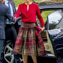 La Reina Máxima de Holanda con su look invernal