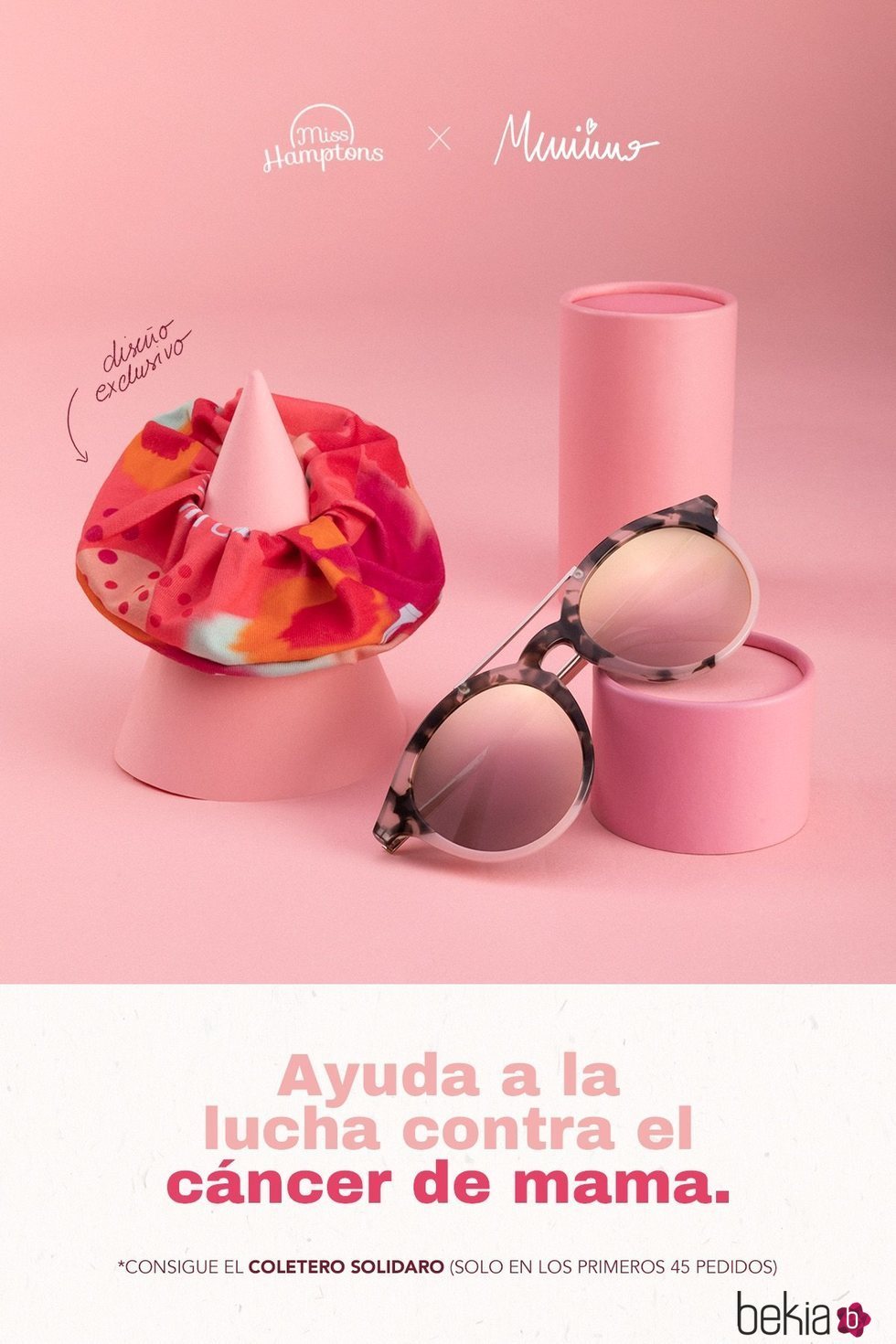 'Miss Hamptons x Memiima', una colección exclusiva para El Día Mundial Contra el Cáncer de Mama 2018