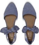Bailarinas de mujer en color azul de la firma Toms
