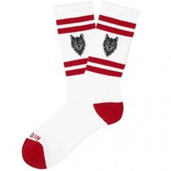Calcetines blancos y rojos de la colección 'Athletics' de Jimmy Lion