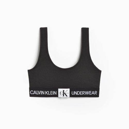 Sujetador negro de la colección 'Monogram' de Calvin Klein Underwears