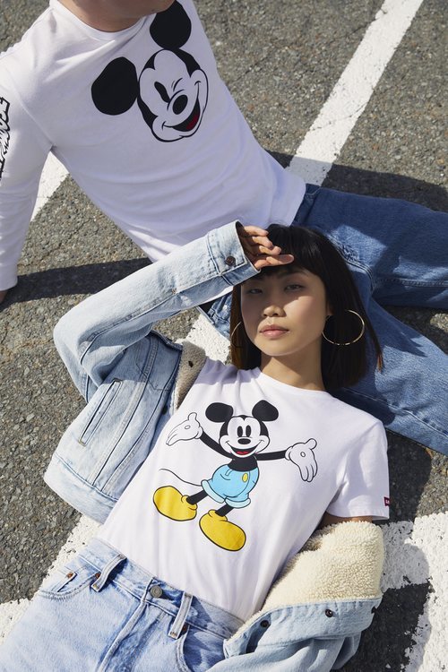 Camisetas de la nueva colección Levi's x Mickey Mouse