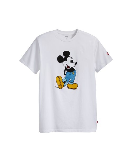 Camiseta blanca de la nueva colección Levi's x Mickey Mouse