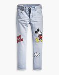 Vaqueros de la nueva colección de Levi's x Mickey Mouse