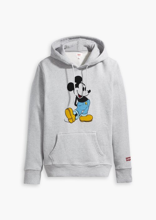 Sudadera gris de la nueva colección Levi's x Mickey Mouse