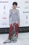 María León con un vestido transparente