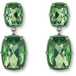 Pendientes verdes de la colección Atelier Swarovski con Penélope Cruz 2018