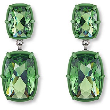 Pendientes verdes de la colección Atelier Swarovski con Penélope Cruz 2018