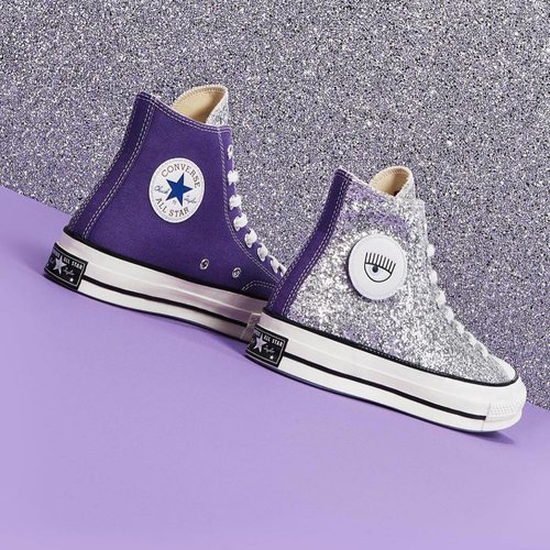 Deportivas altas de la colección cápsula de Converse x Chiara Ferragni