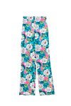 Pantalón fluido con estampado de flores de Sfera