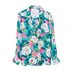Camisa con estampado de flores de Sfera