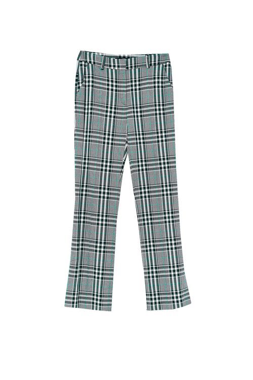 Pantalón de cuadro tartán gris de Sfera